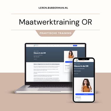 Maatwerktraining OR